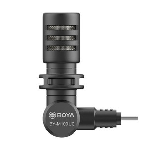 Всенаправленный конденсаторный микрофон для смартфона BOYA BY-M100UC