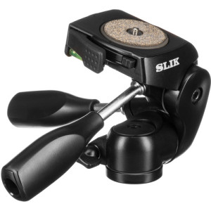 Штативная головка Slik Pro 700DX с 3-сторонним поворотом/наклоном и быстрым фиксатором