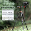 Штатив алюмінієвий K&F Concept T255A4+BH-36L, max 16кг, h 170cм (KF09.085V3)