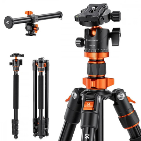 Штатив алюмінієвий K&F Concept K234A6+BH-28L, max 10kg, h 200cm (KF09.087V5)