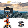 Штатив алюмінієвий K&F Concept K234A6+BH-28L, max 10kg, h 200cm (KF09.087V5)