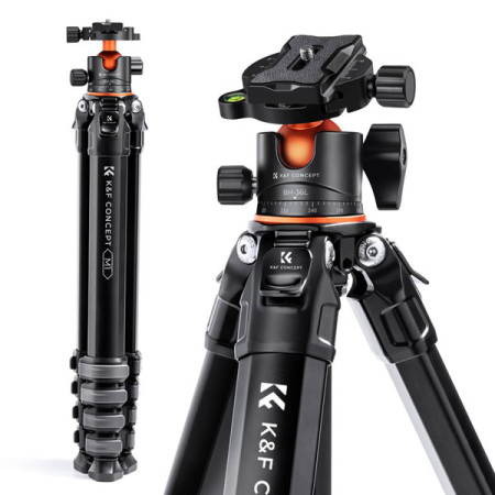Штатив алюмінієвий K&F Concept M1+BH-35L (KF09.105)