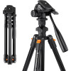 Штатив алюмінієвий портативний K&F Concept K234A0+Phone clip (KF09.115)