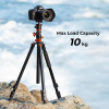 Штатив алюмінієвий K&F Concept T254A7+BH-28L, max 10kg, h 230cm (KF09.119)